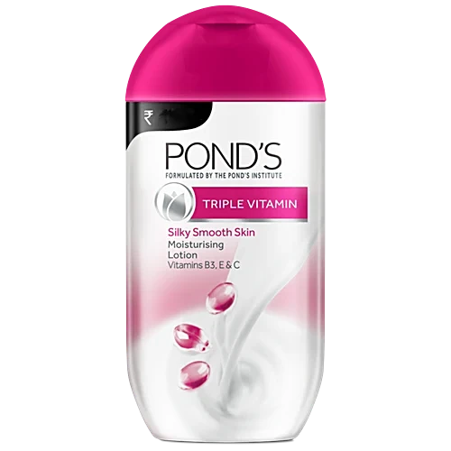 Ponds Body Lotion - Moisturising, With Triple Vitamin