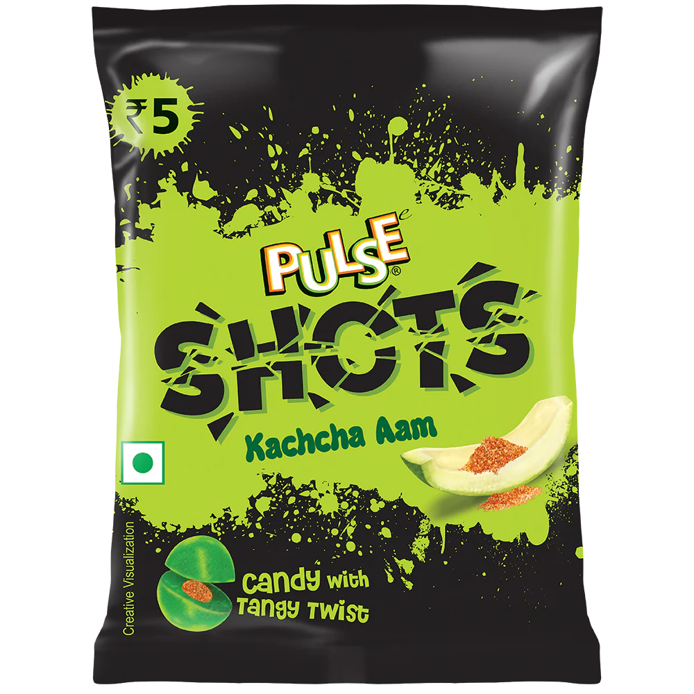 Pulse Shots Kachcha Aam Candy With Tangy Twist (5N)