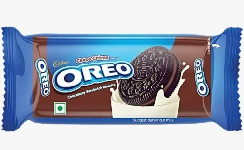 Cadbury Oreo Choco Creme Flavoured Chocolatey Sandwich Biscuits