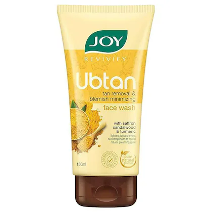 Joy Ubtan Tan Removal and Blemish Minimizing Face Wash