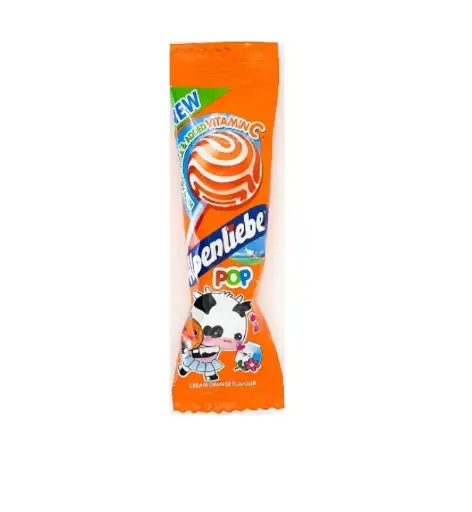 Alpenliebe Lollipop, Cream Orange Flavour (5N)