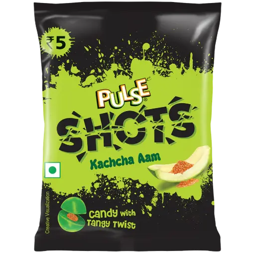 Pulse Shots Kachcha Aam Candy With Tangy Twist (5N)