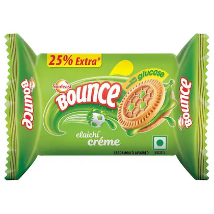 Sunfeast Bounce Elaichi Creme Biscuits (2N)