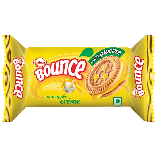 Sunfeast Bounce Pineapple Zing Biscuit (2N)